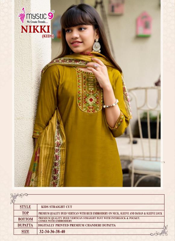 Mystic 9 Nikki vol 3 catalog wholesale kids wear in India