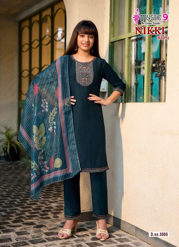 Mystic 9 Nikki vol 3 catalog wholesale kids wear in India
