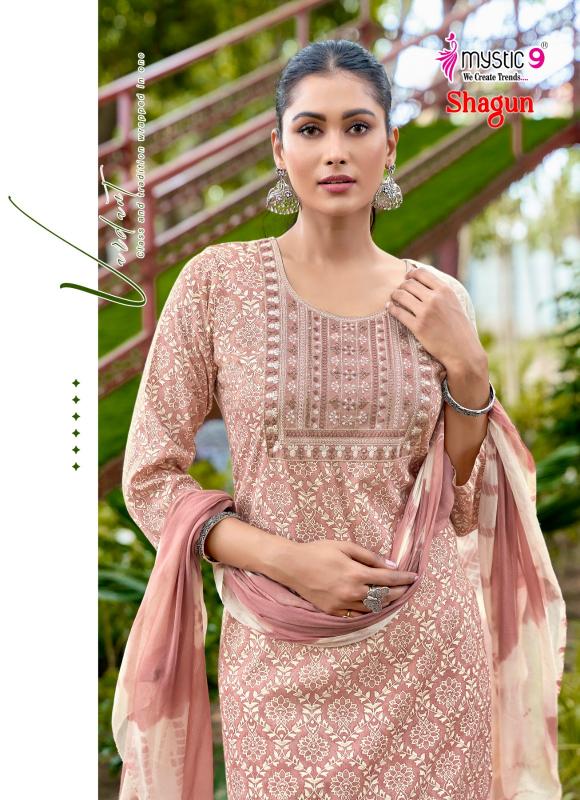 Mystic 9 Shagun Vol 30 catalog designer kurti wholesalers in jaipur