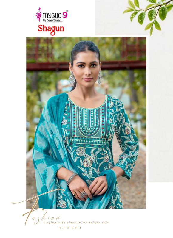 Mystic 9 Shagun Vol 30 catalog designer kurti wholesalers in jaipur