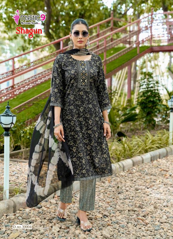Mystic 9 Shagun Vol 30 catalog designer kurti wholesalers in jaipur