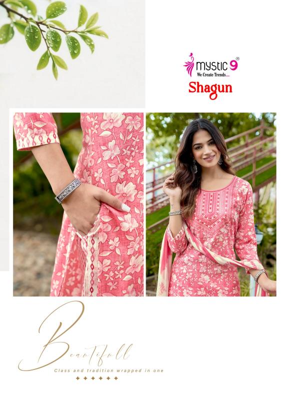 Mystic 9 Shagun Vol 30 catalog designer kurti wholesalers in jaipur