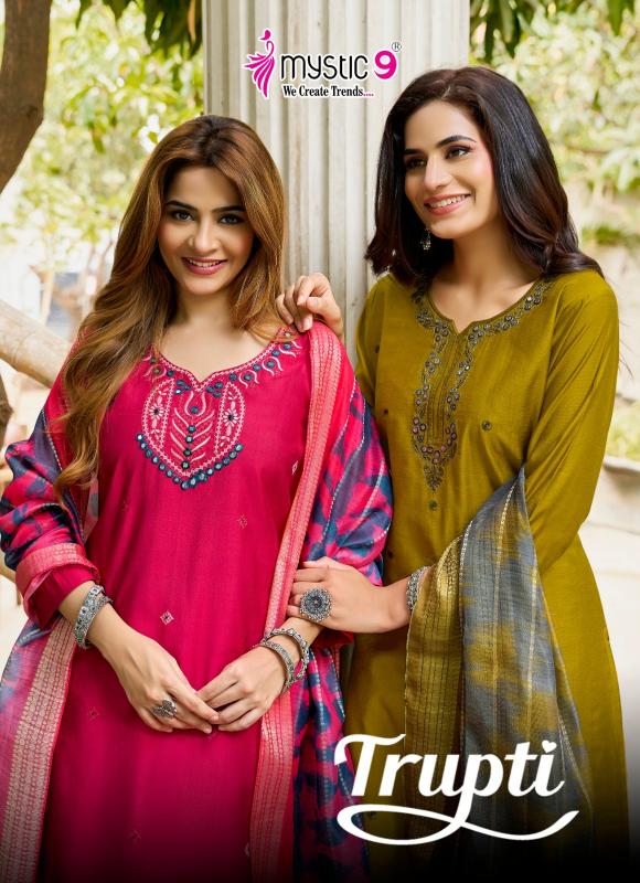 Mystic 9 Trupti vol 1 catalog best online kurtis wholesaler