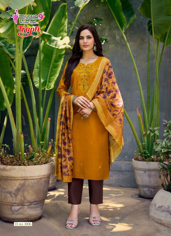 Mystic 9 Trupti vol 1 catalog best online kurtis wholesaler