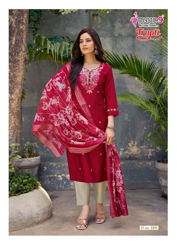 Mystic 9 Trupti vol 1 catalog best online kurtis wholesaler