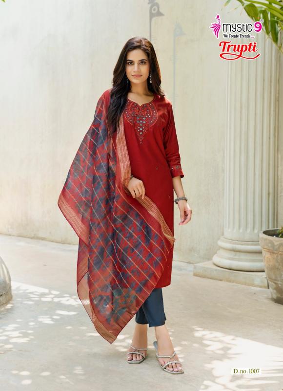 Mystic 9 Trupti vol 1 catalog best online kurtis wholesaler