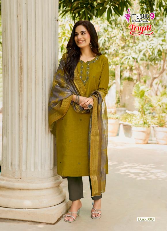 Mystic 9 Trupti vol 1 catalog best online kurtis wholesaler