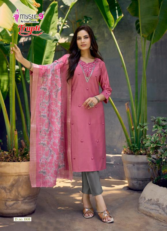 Mystic 9 Trupti vol 1 catalog best online kurtis wholesaler