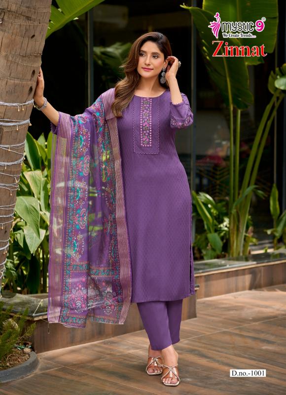 Mystic 9 Zinnat vol 1 catalog kurti wholesale market in ulhasnagar
