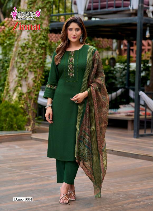 Mystic 9 Zinnat vol 1 catalog kurti wholesale market in ulhasnagar