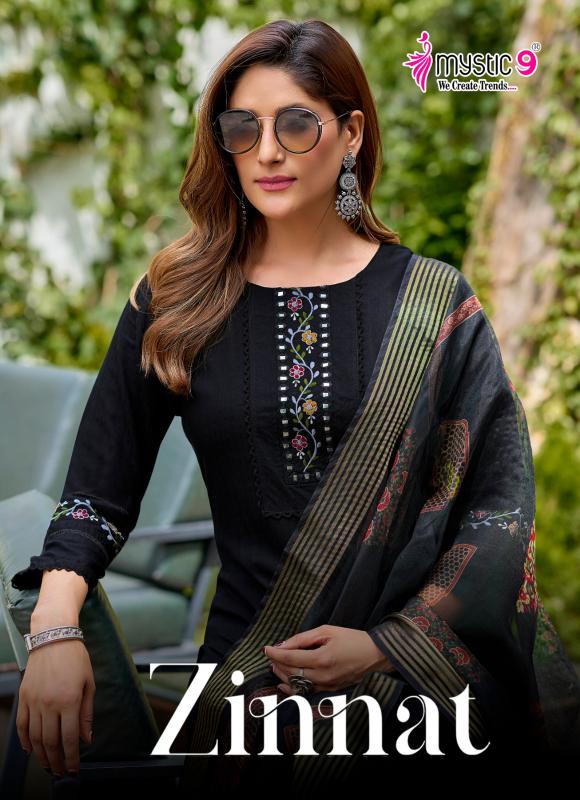 Mystic 9 Zinnat vol 1 catalog kurti wholesale market in ulhasnagar
