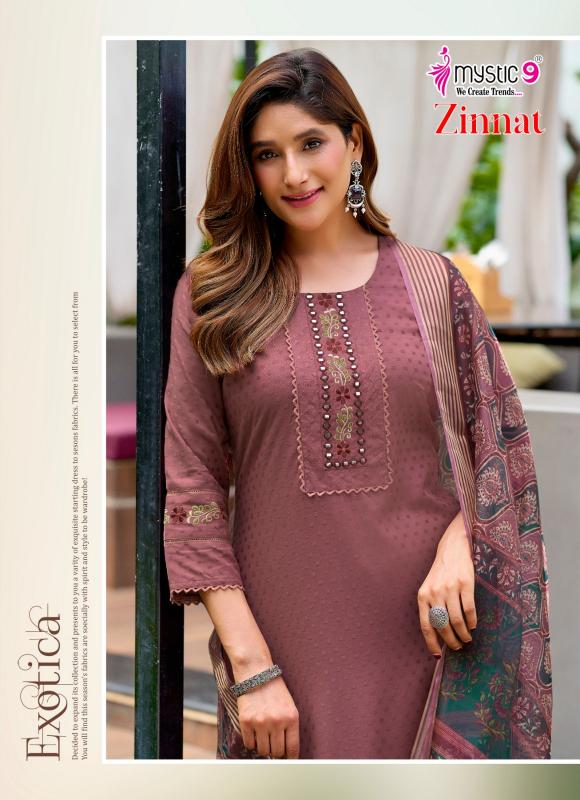 Mystic 9 Zinnat vol 1 catalog kurti wholesale market in ulhasnagar