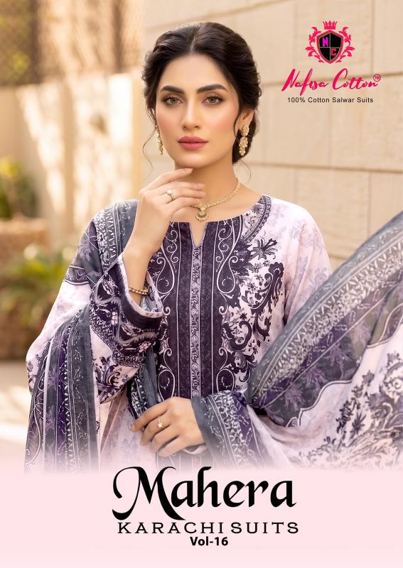 Nafisa Mahera Vol 16 – Karachi Dress Material