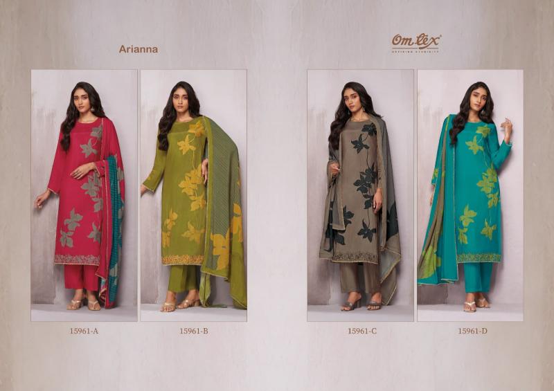 Omtex Arianna catalog wholesale dealers of salwar kameez in surat