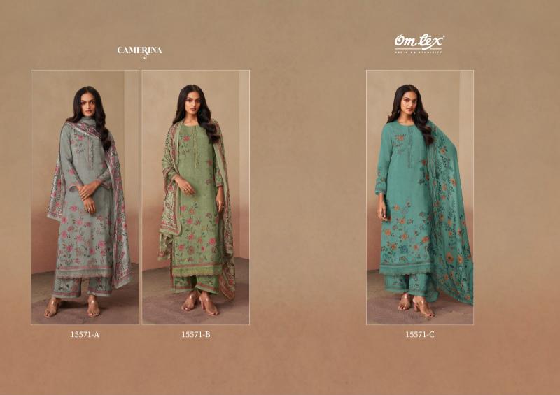 Omtex Camerina catalog churidar salwar kameez wholesale market