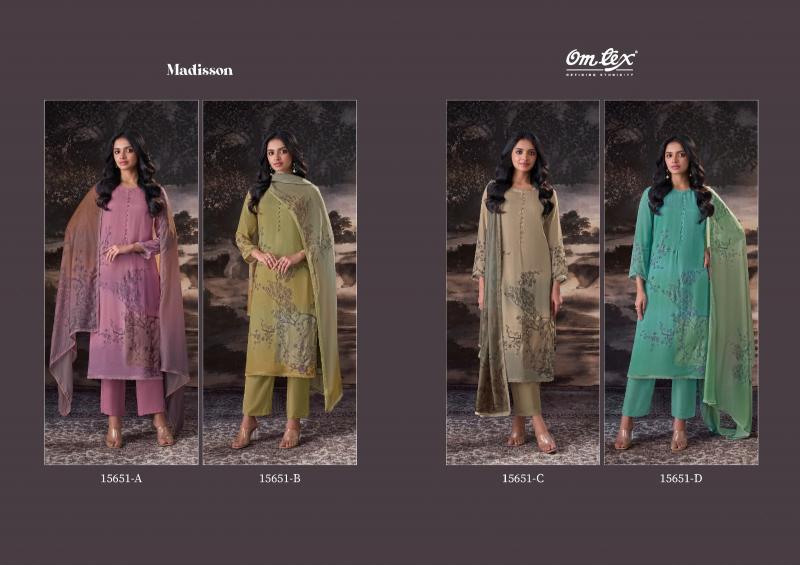 Omtex Madisson catalog unstitched salwar kameez wholesalers