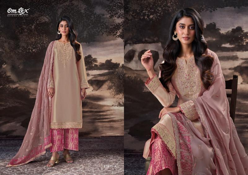 Omtex Milani catalog pakistani wholesale salwar kameez in karachi