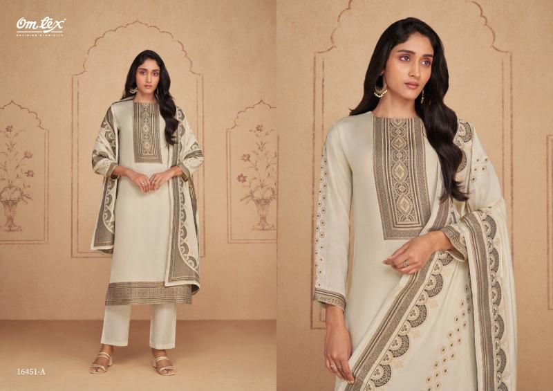 Omtex Rebecca catalog salwar kameez dress materials wholesale