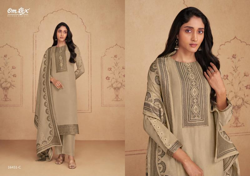 Omtex Rebecca catalog salwar kameez dress materials wholesale