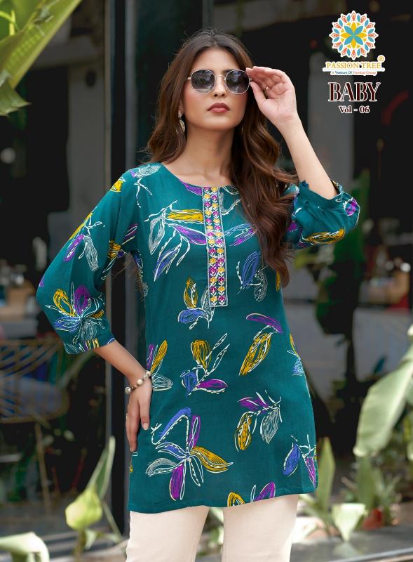 Passion Tree Baby Vol 6 Catalog wholesale rate branded kurtis