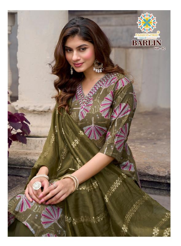 Passion Tree Barlin vol 2 Catalog kurti material wholesale
