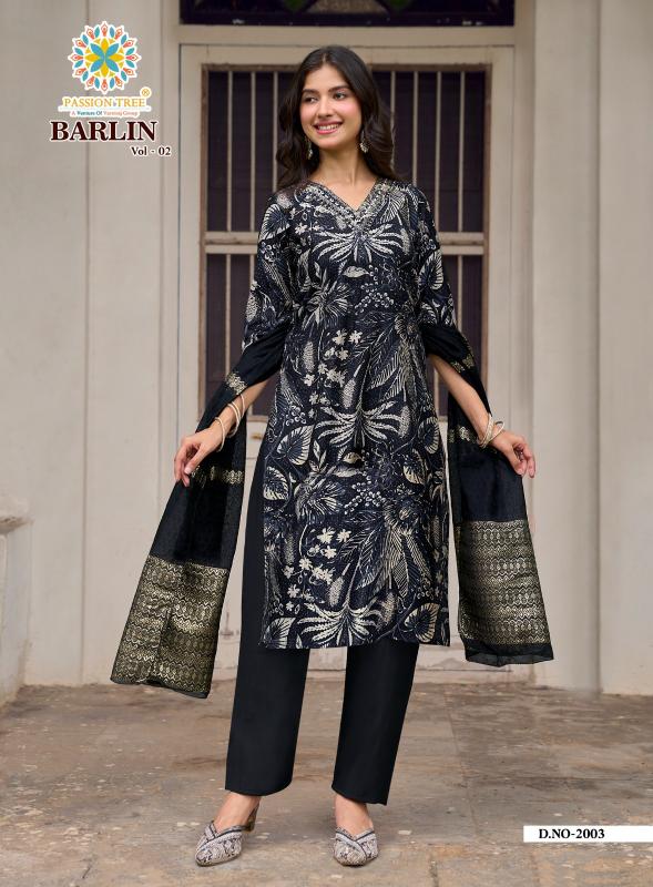 Passion Tree Barlin vol 2 Catalog kurti material wholesale