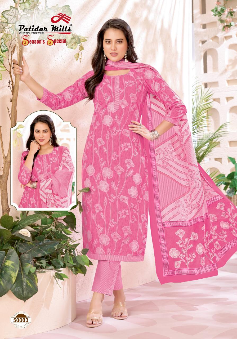 Patidaar Season Special Vol 50 – Karachi Dress Material Wholesale Catalog