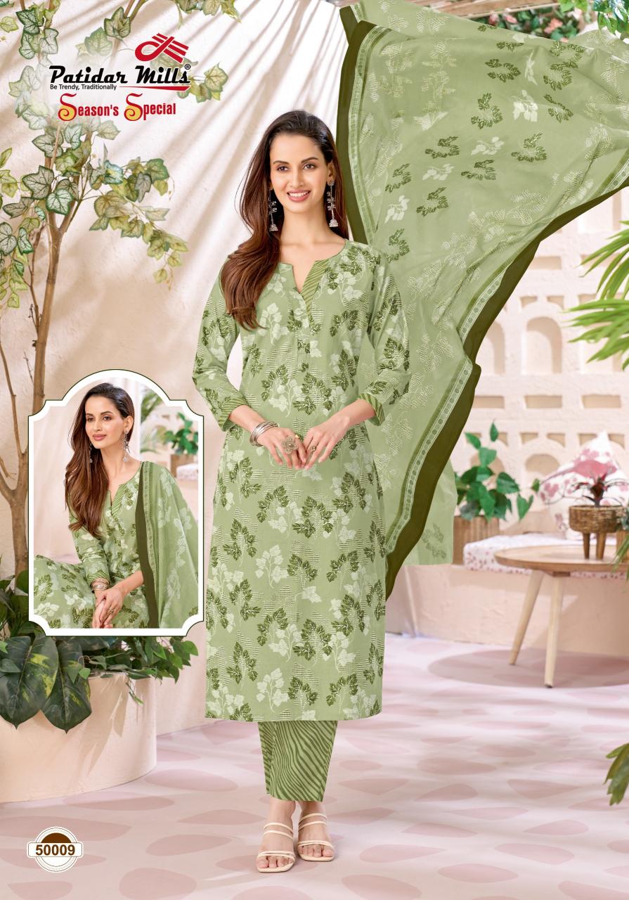 Patidaar Season Special Vol 50 – Karachi Dress Material Wholesale Catalog