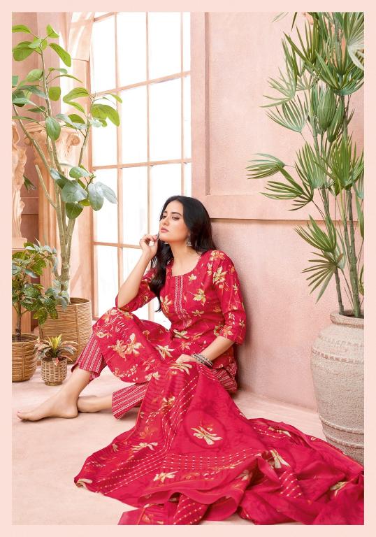 Patidar Mohini Vol-5 – Kurti Pant With Dupatta - Wholesale Catalog