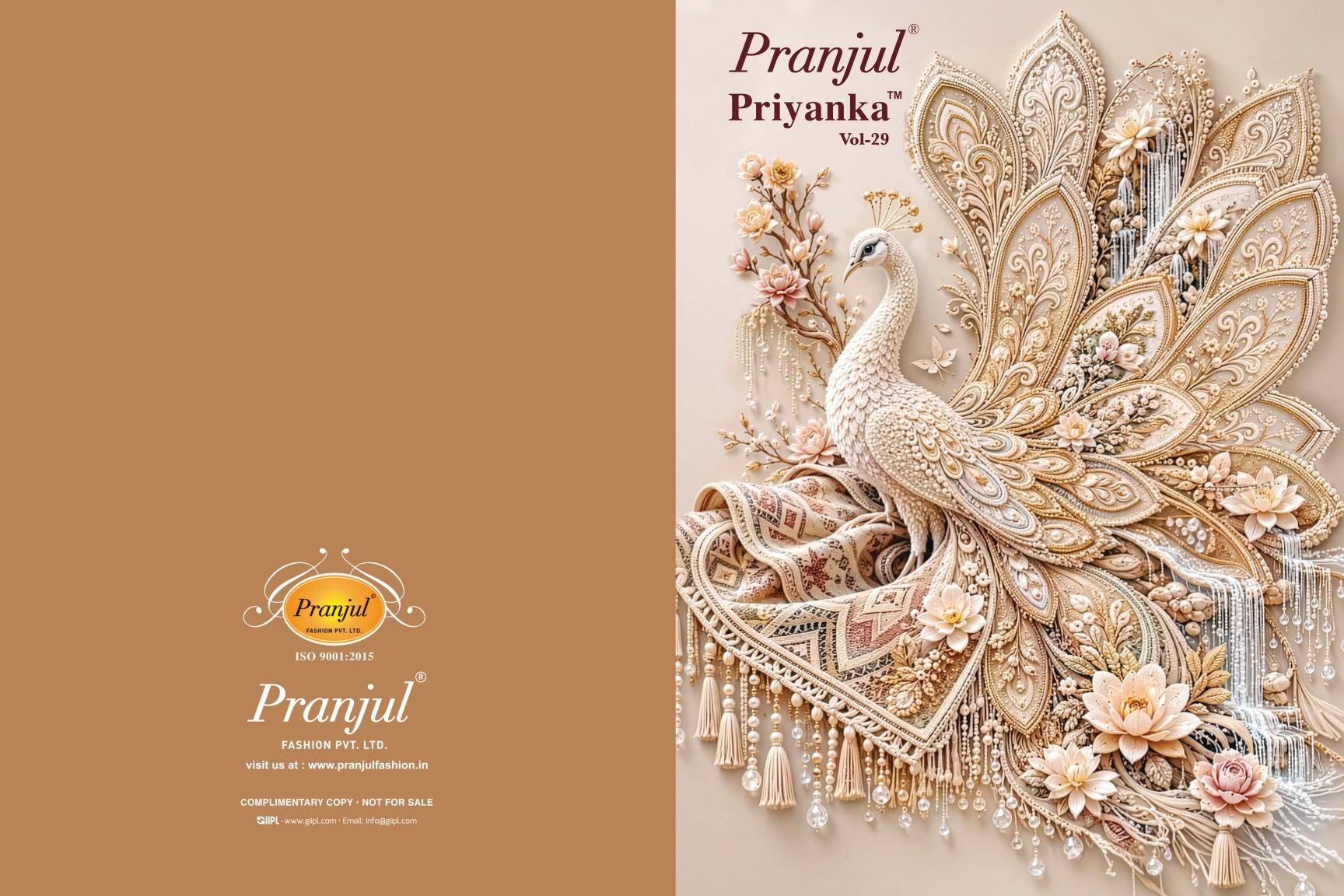 Pranjul Priyanka Vol 29 – Dress Material Wholesale Catalog