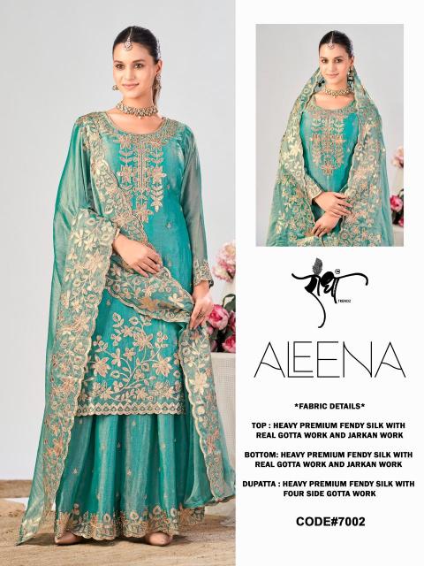 Radha Trendz Aleena catalog semi stitched salwar kameez wholesale