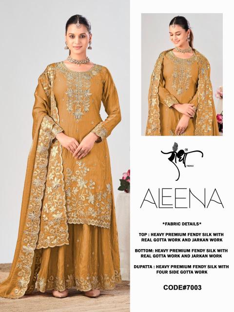 Radha Trendz Aleena catalog semi stitched salwar kameez wholesale