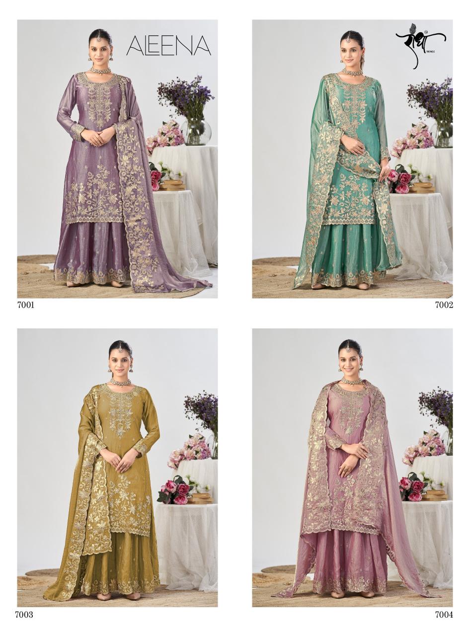 Radha Trendz Aleena catalog semi stitched salwar kameez wholesale