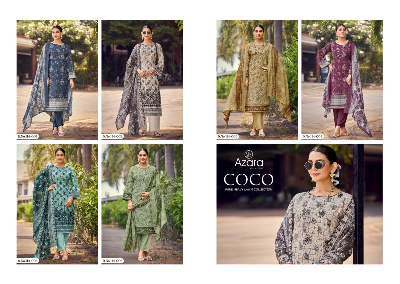 Radhika Azara Coco catalog surat dress material for sale