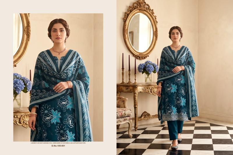Radhika Azara Heer Advance catalog dress material designs surat