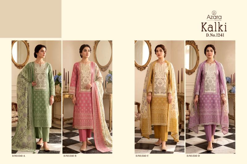 Radhika Azara Kalki 1241 catalog party wear dress material wholesale surat