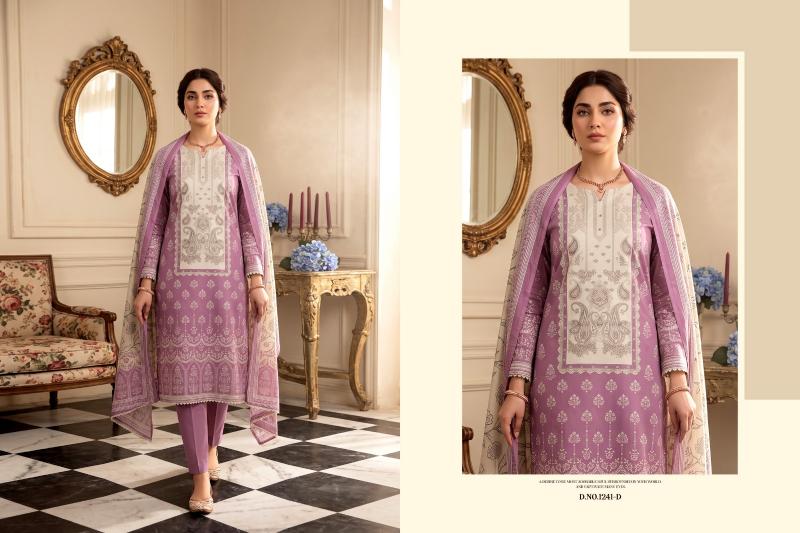 Radhika Azara Kalki 1241 catalog party wear dress material wholesale surat