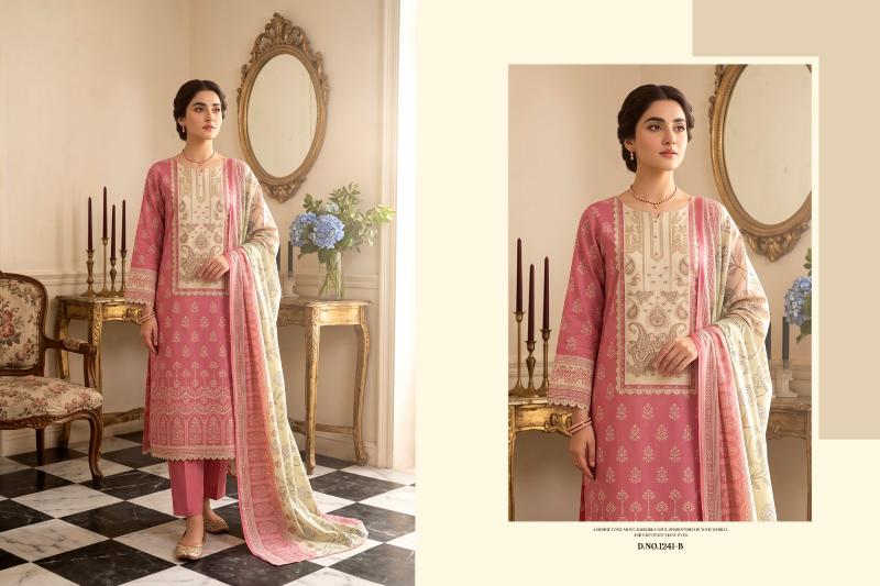 Radhika Azara Kalki 1241 catalog party wear dress material wholesale surat