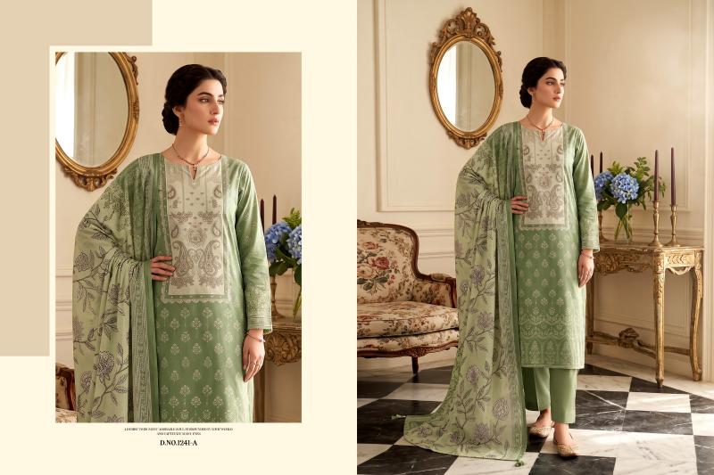 Radhika Azara Kalki 1241 catalog party wear dress material wholesale surat