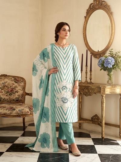 Radhika Azara Kalki 1242 catalog dress material at surat