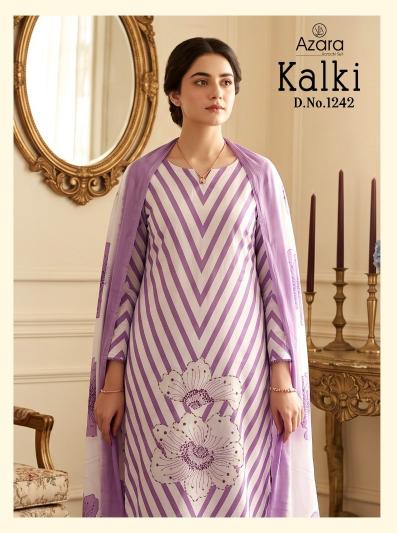 Radhika Azara Kalki 1242 catalog dress material at surat