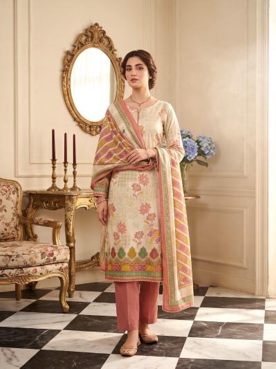 Radhika Azara Kalki 1243 catalog churidar dress materials surat