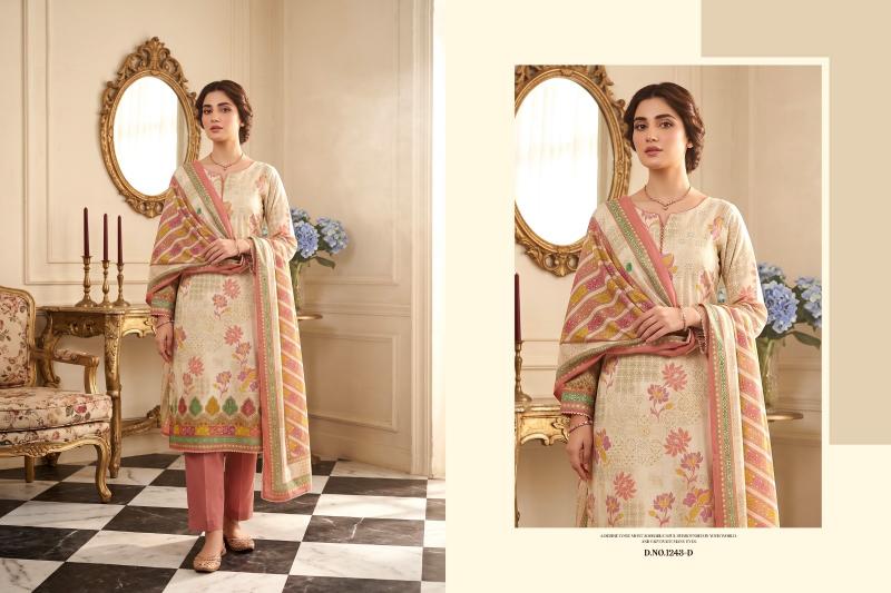 Radhika Azara Kalki 1243 catalog churidar dress materials surat