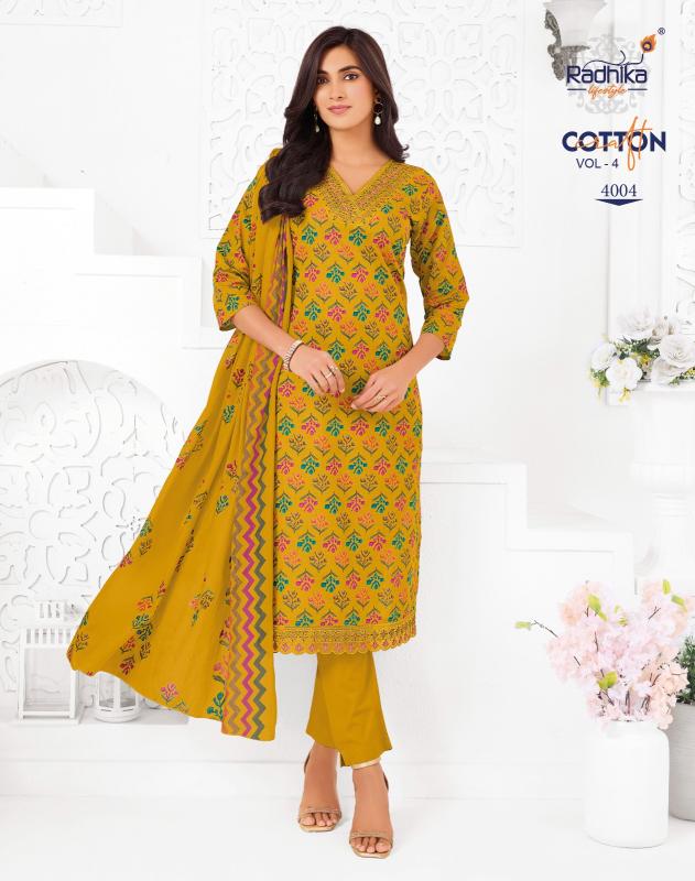 Radhika Lifestyle Cotton Craft Vol 4 catalog kurti wholesaler in jamnagar