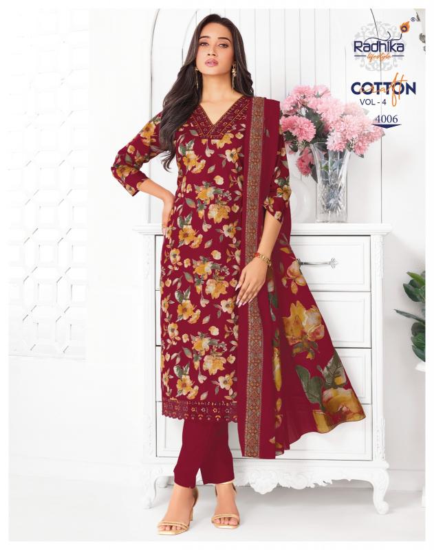 Radhika Lifestyle Cotton Craft Vol 4 catalog kurti wholesaler in jamnagar