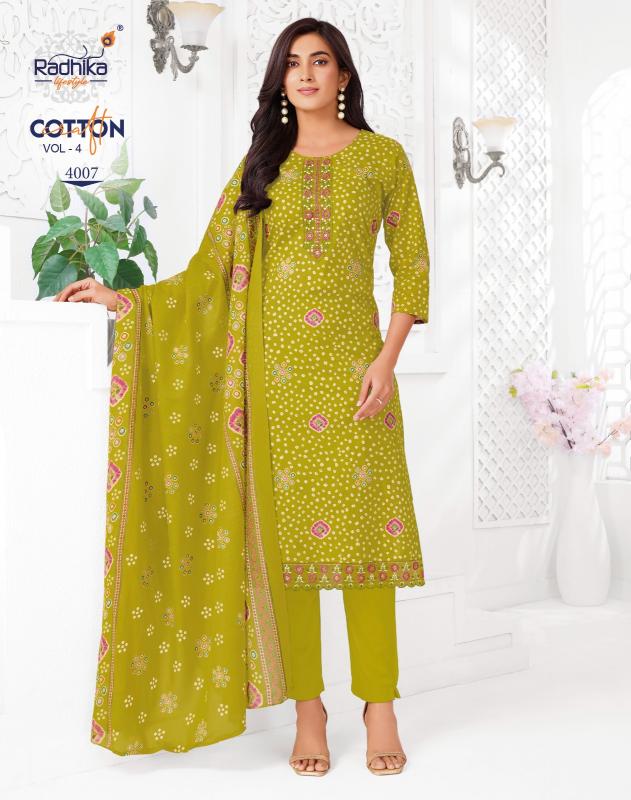 Radhika Lifestyle Cotton Craft Vol 4 catalog kurti wholesaler in jamnagar