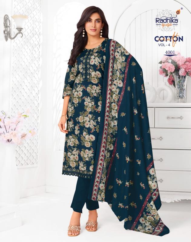 Radhika Lifestyle Cotton Craft Vol 4 catalog kurti wholesaler in jamnagar