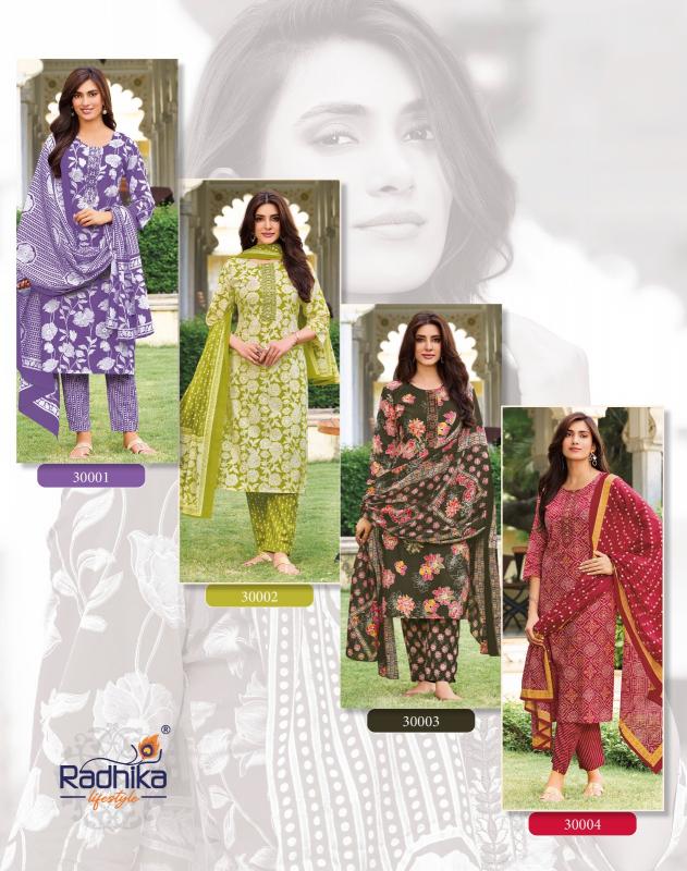 Radhika Lifestyle Cotton Kudi Vol 30 catalog wholesale kurtis and dress materials