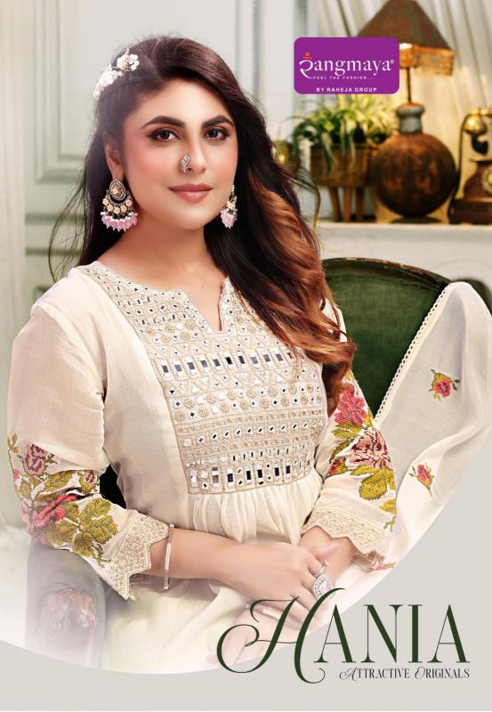 Rangmaya Hania catalog kurti wholesale