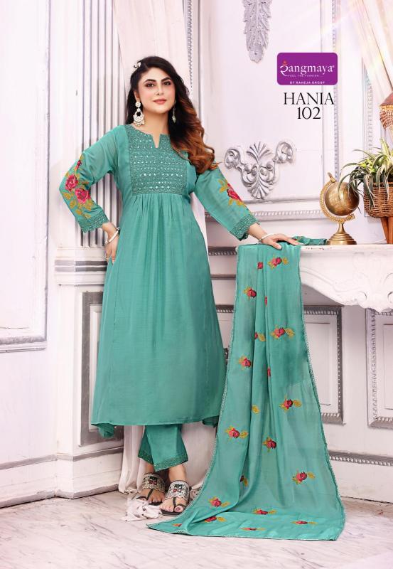 Rangmaya Hania catalog kurti wholesale